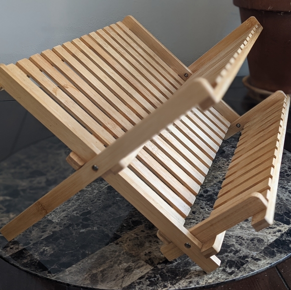 Bamboo Dish Drying Rack - Picture 5 of 8